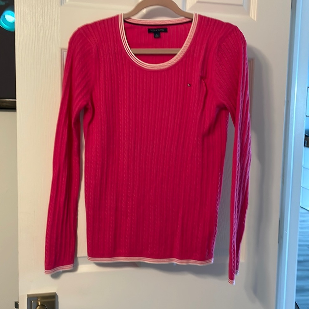 Pink sweater